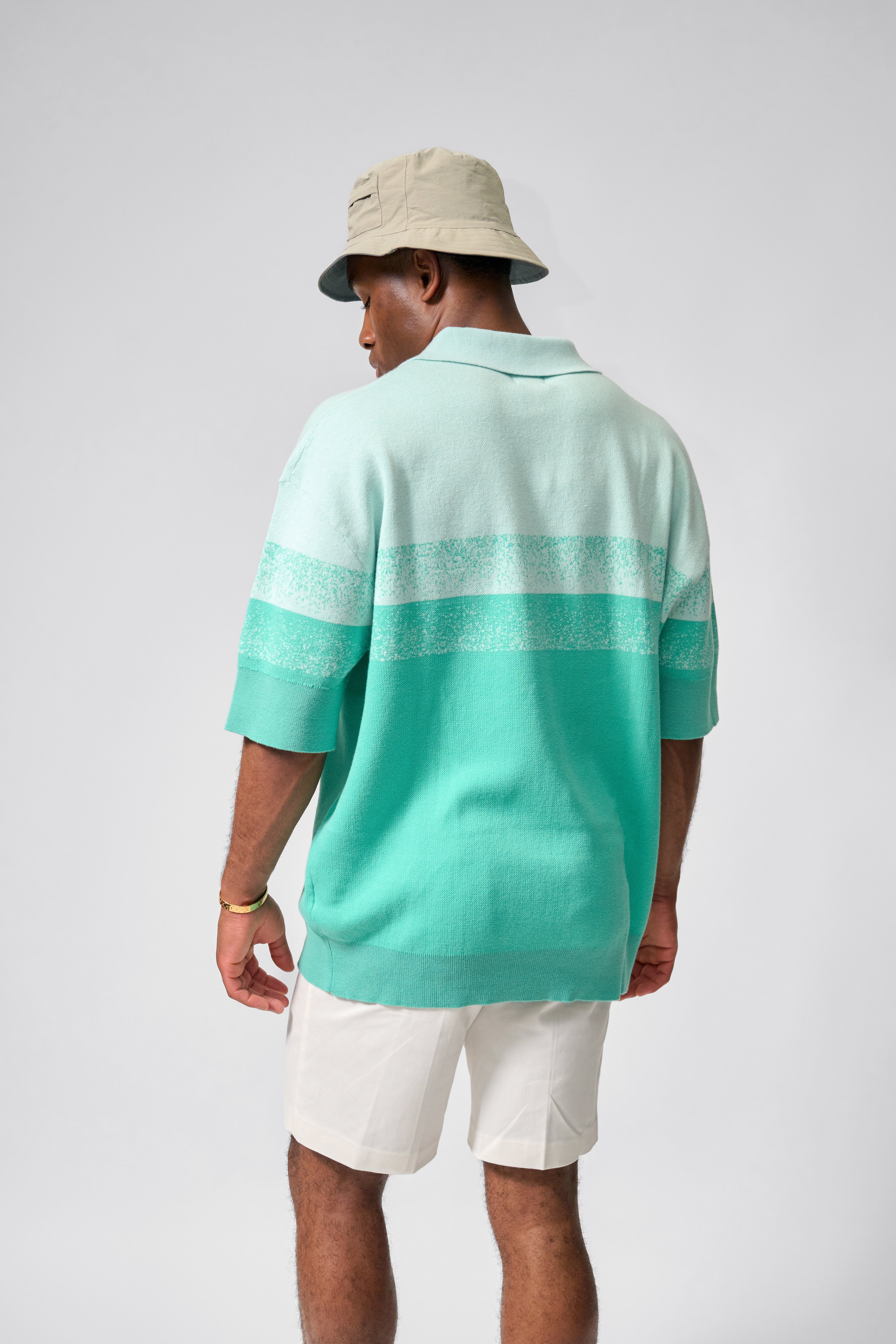 W'SURF EMBROIDERED KNITTED POLO